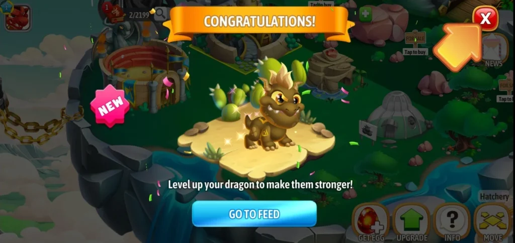 Dragon city Build New dragons 