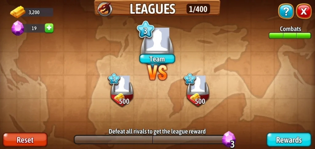 dragon city leagues 